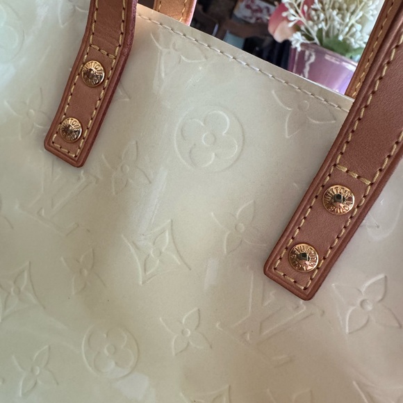 Louis Vuitton Handbag Mini Vernis Houston Monogram Light Yellow - Picture 2 of 10